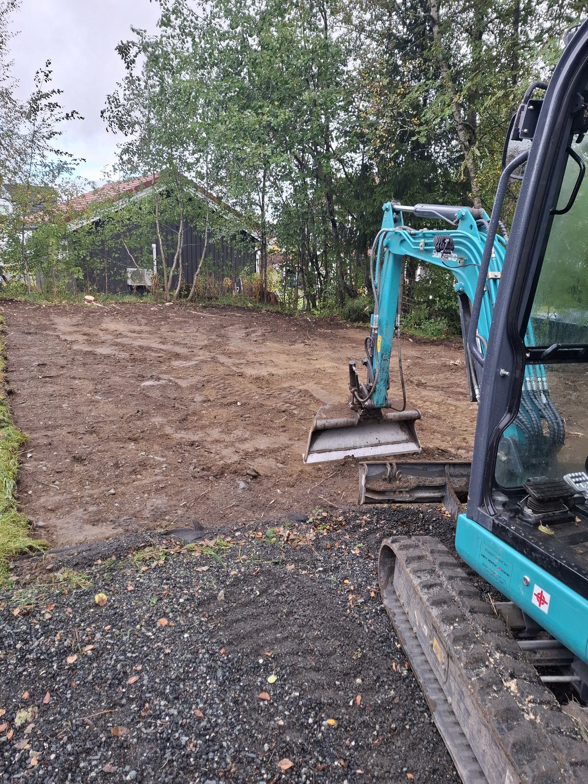 Graving og planering