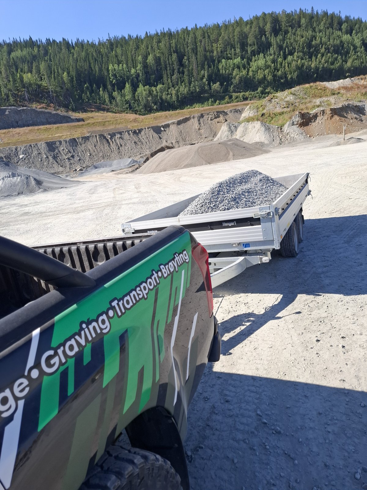 Transport og graving